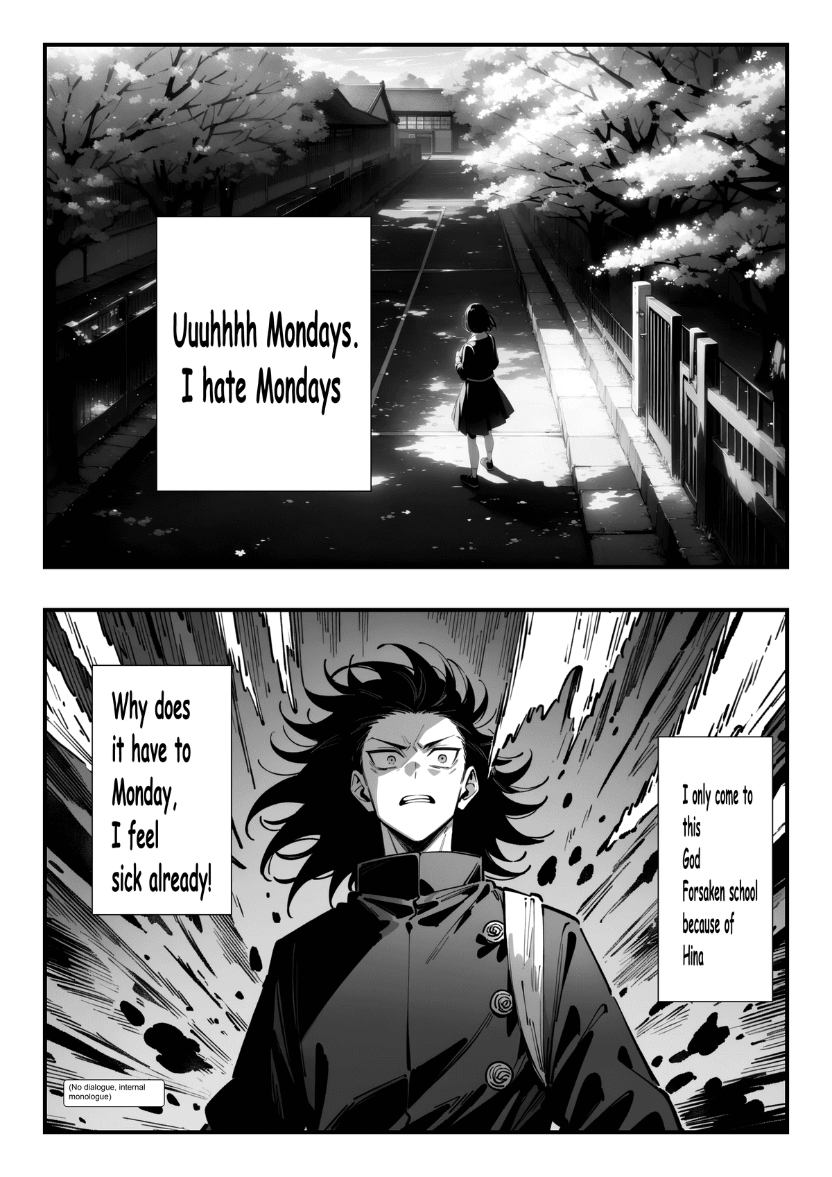 Sample manga page 1